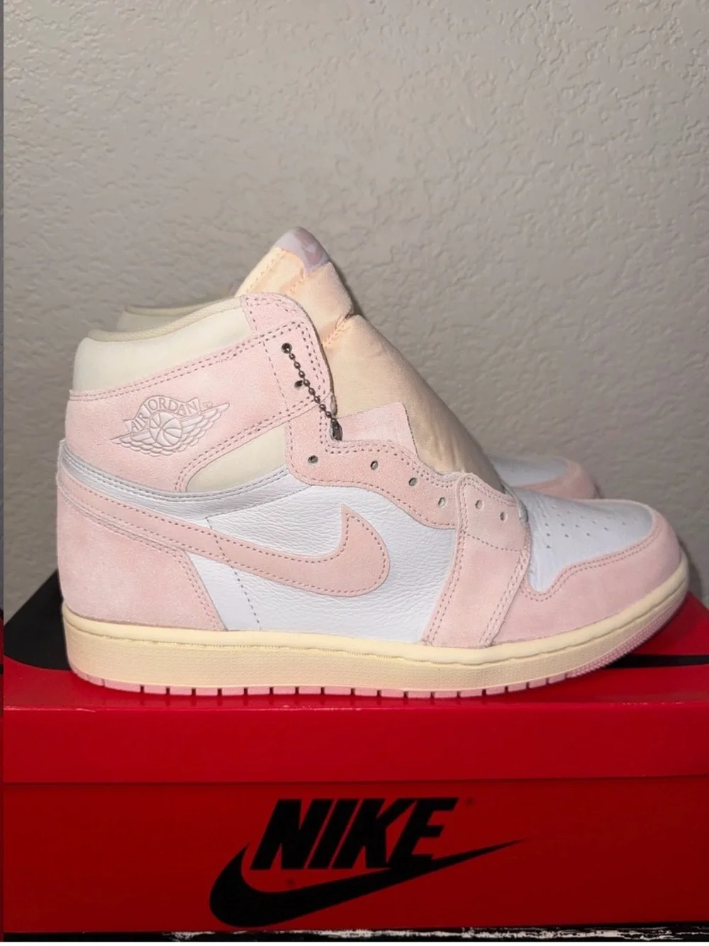 Nike Air Jordan 1 Washed Pink - Pink/White/Cream